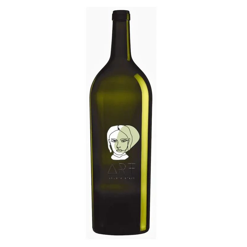 Bouteille en verre personnalisée - Magnum Bordelais 150cL