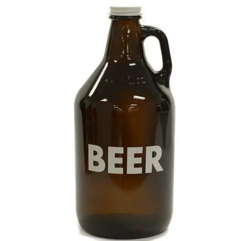 Growler en verre 1,9L personnalisé