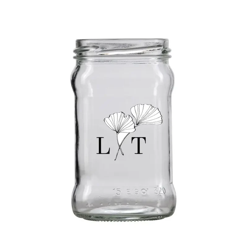 Bougie de mariage type pot - Jar 32cL