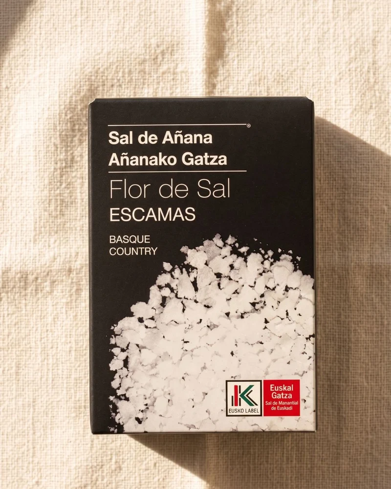 Flor de Sal Añana — Fleur de Sel Basque Eusko Label | Sardine
