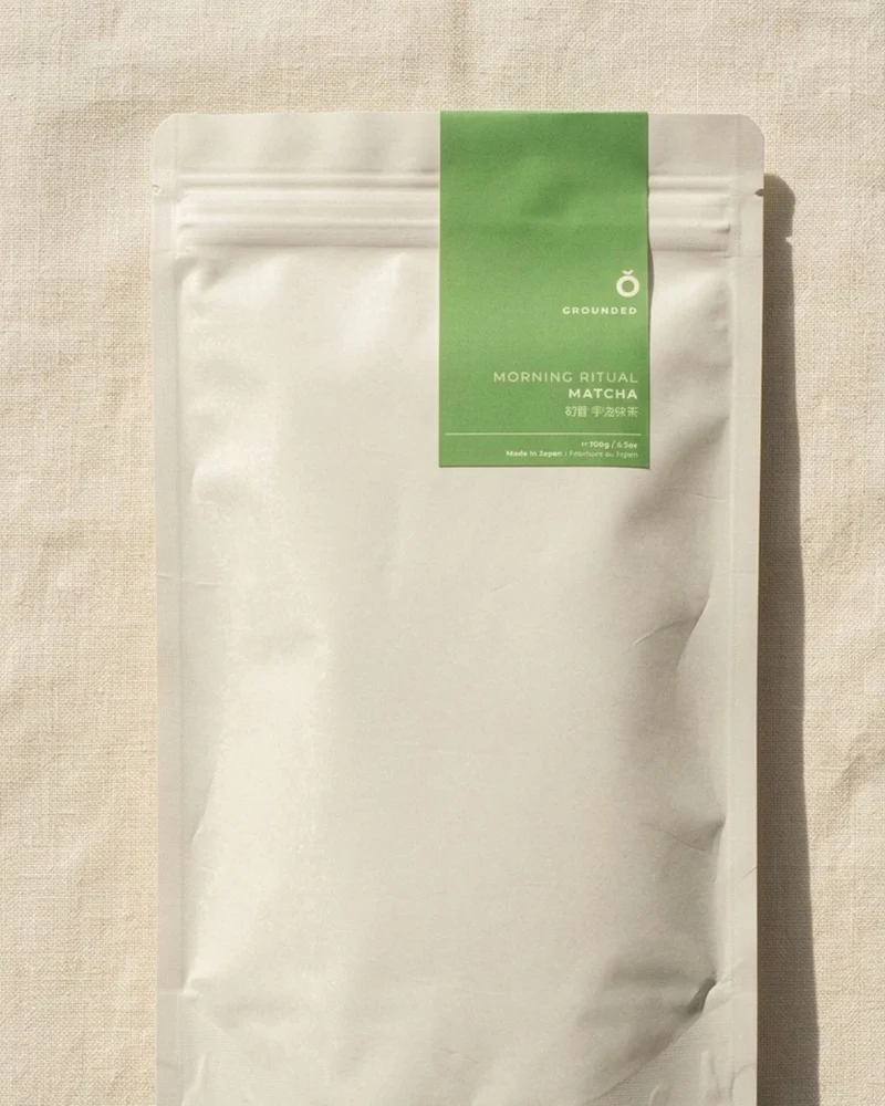 Matcha Morning Ritual Grounded Capbreton | thé matcha cérémonie japonais Uji