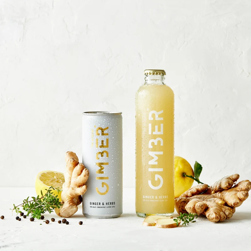 Prêt à boire - Boisson pétillante au gingembre - Gimber