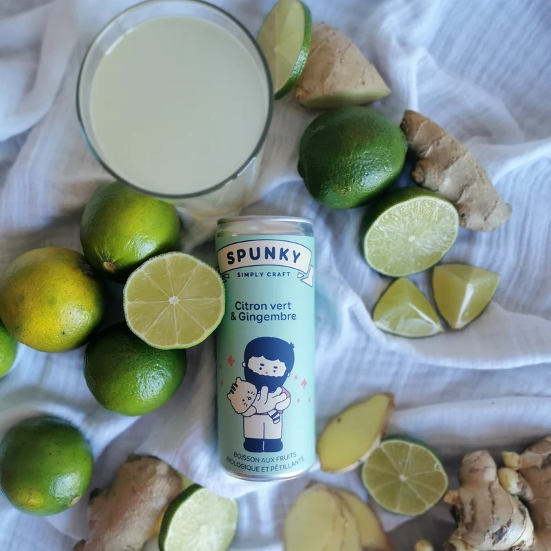 Citron vert et Gingembre - Spunky