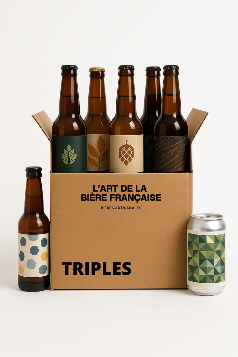 Coffret Bières Triples Artisanales
