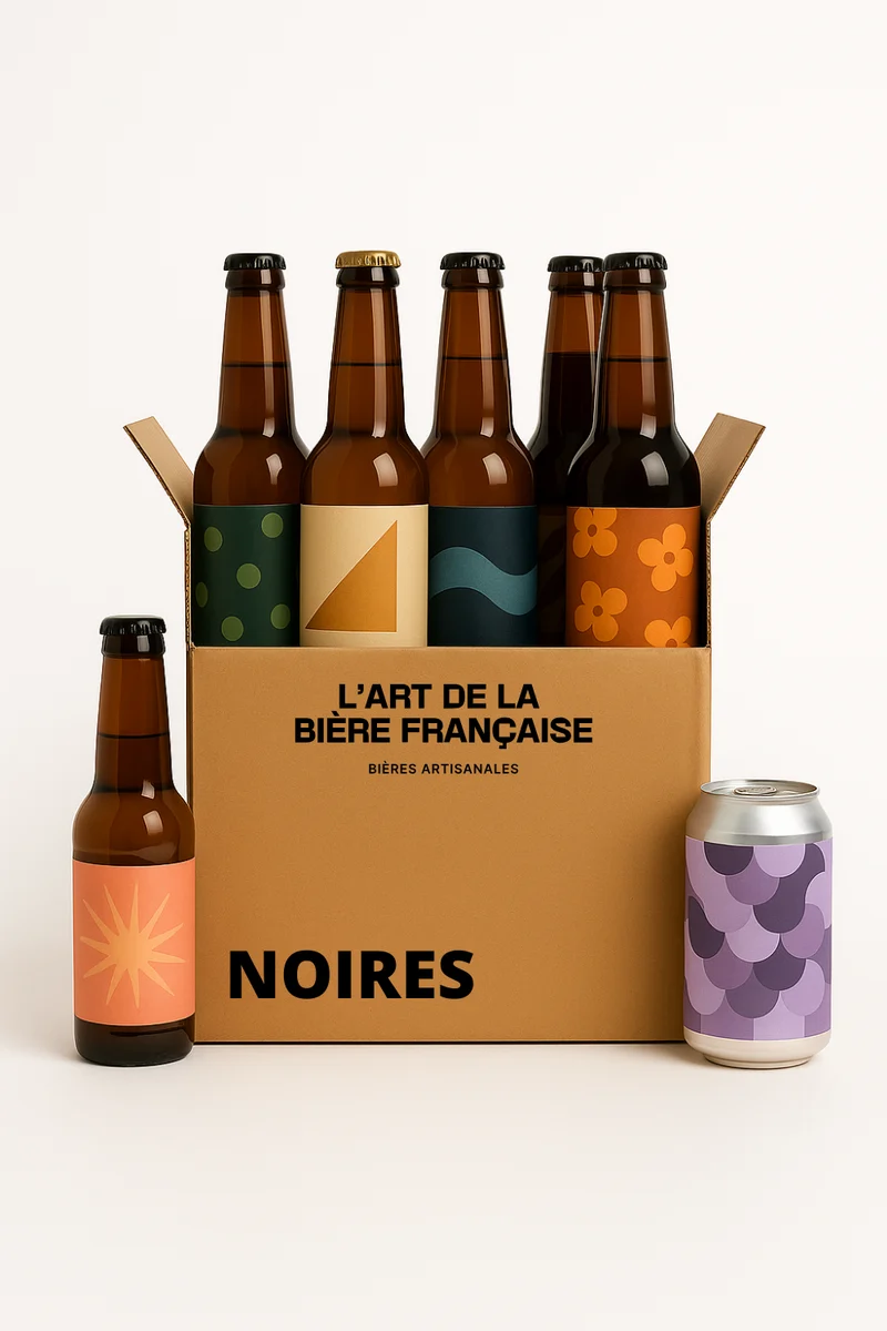 Coffret Bières Noires Artisanales