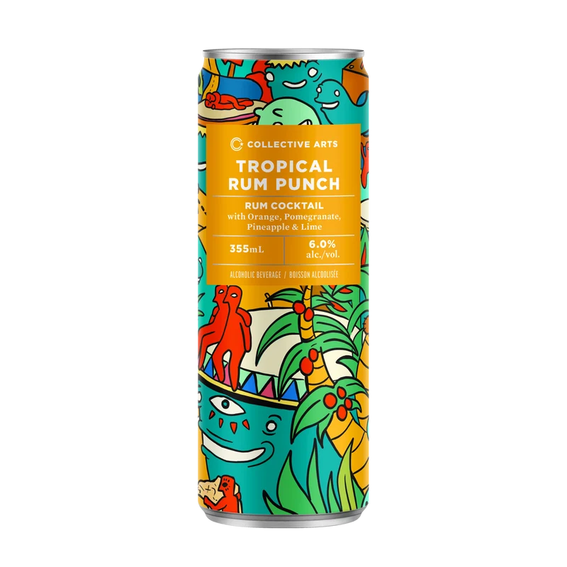 Rum Punch Tropical Cocktail