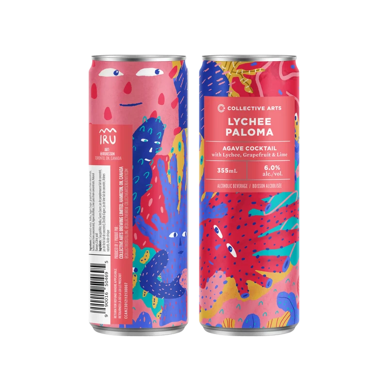 Lychee Paloma Tropical Cocktail