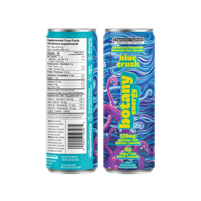 Botany Energy Blue Crush Blue Lemonade