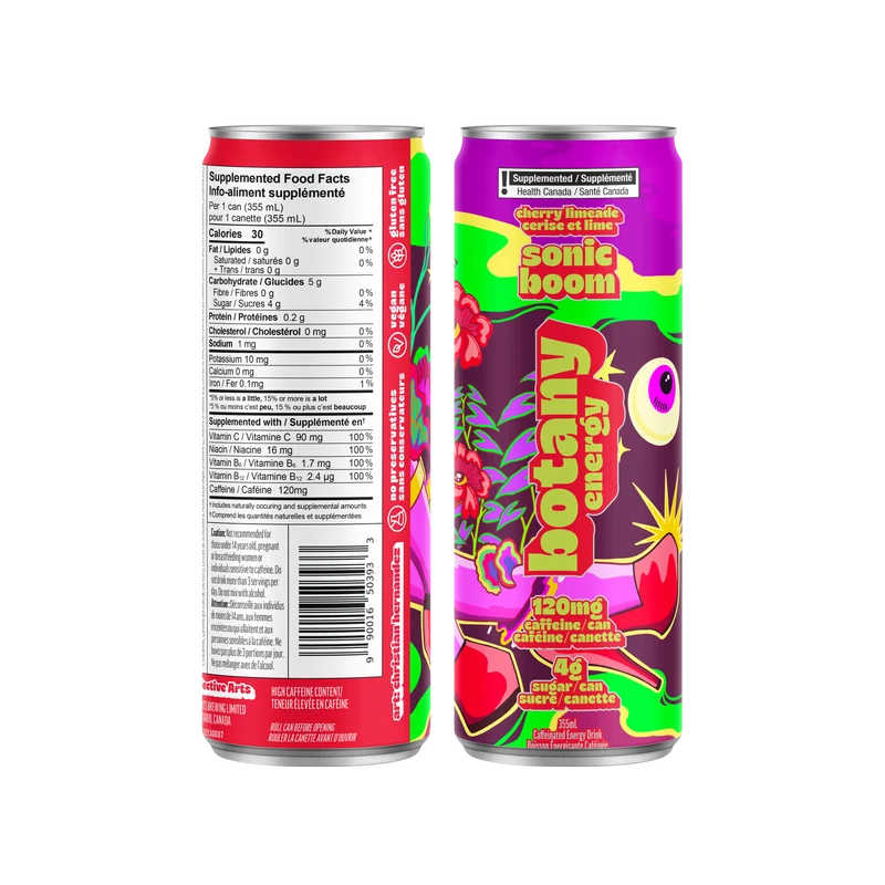 Botany Energy Sonic Boom Cherry Limeade