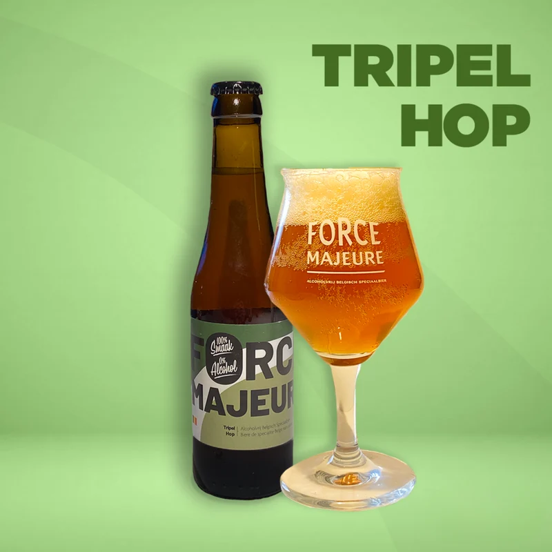 Tripel Hop 0,4% 33 cl - Force Majeure