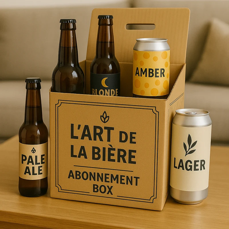 Abonnement Box 6 Bières Mensuel