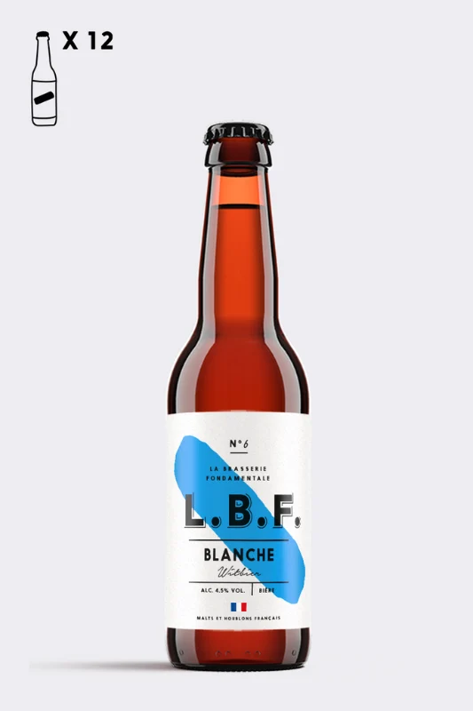 1 carton x12 WITBIER - BLANCHE