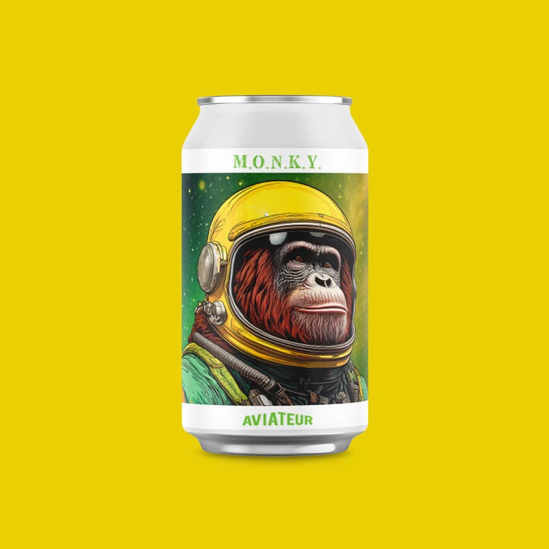 M.O.N.K.Y. - Ginger Ale passion - Can 33cl