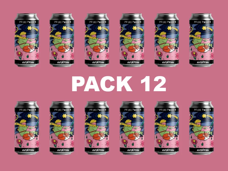 Petit Prince - carton de 12 - Bière Hazy IPA - Can 44cl - 6%