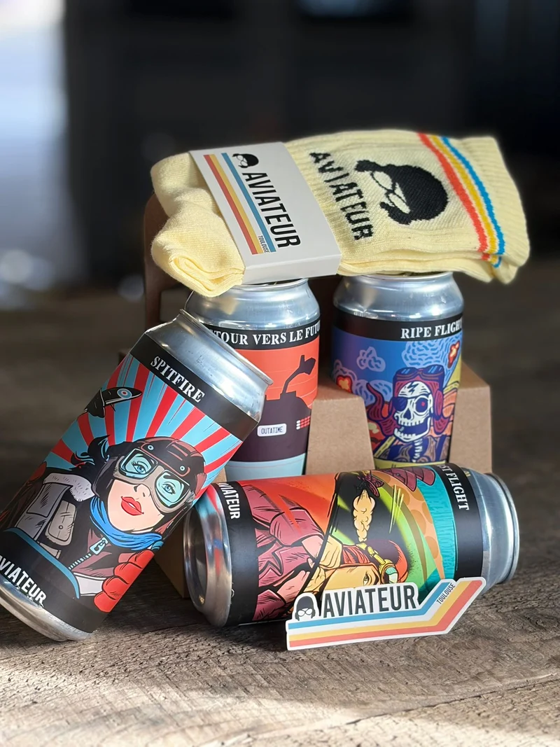 Coffret bières et chaussettes