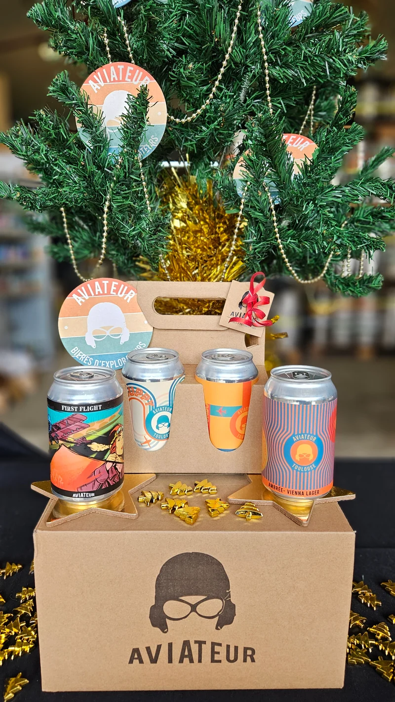 Coffret - 4 bières 33 cl