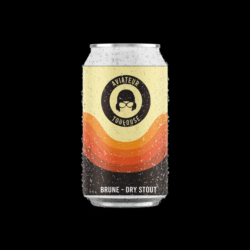 Super Puma - Bière Brune type Dry Stout - Can 33cl