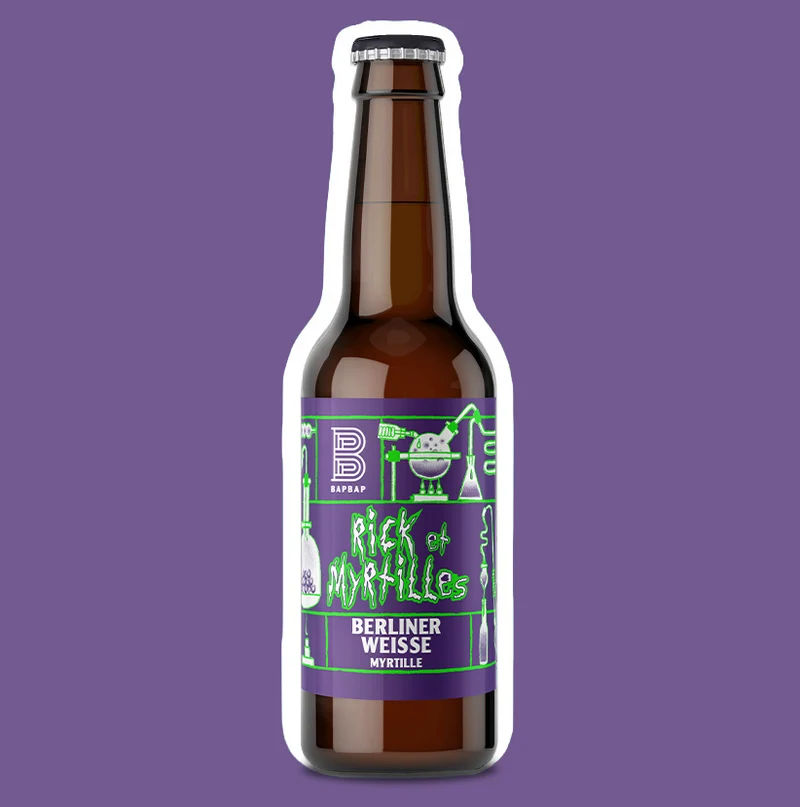 Rick & Myrtille - Berliner weisse myrtille