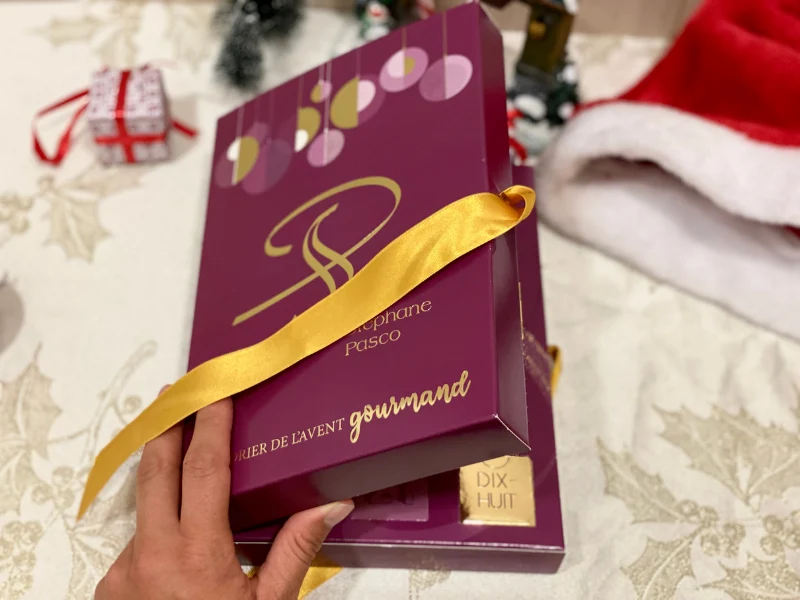Calendrier de l'Avent : Les chocolats de la pâtisserie Pasco
