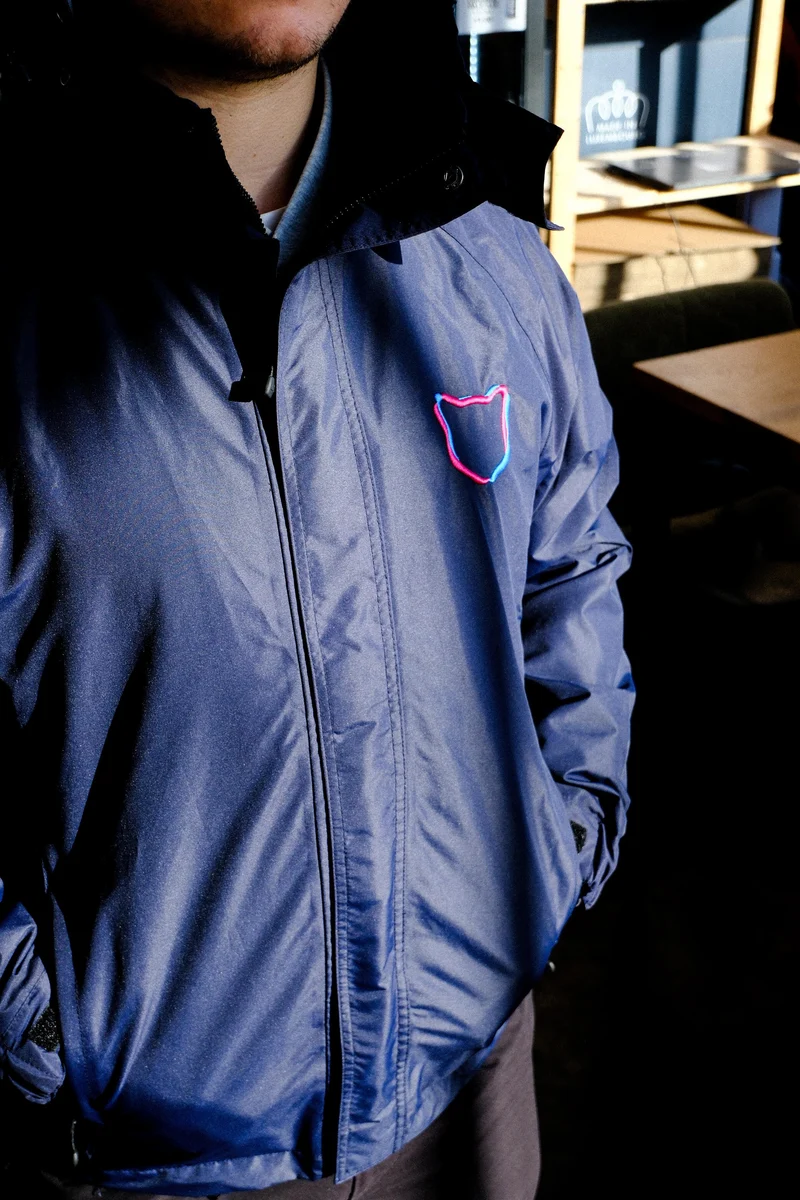 Rain Jacket Twisted Cat