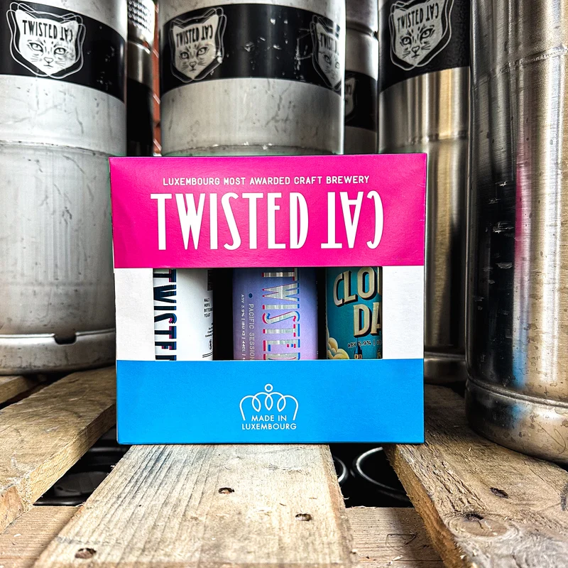 Gift box with 6 mixed cans