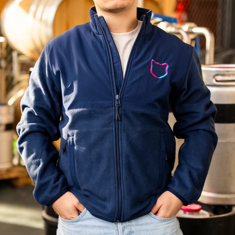 Twisted Cat Trekker fleece jacket