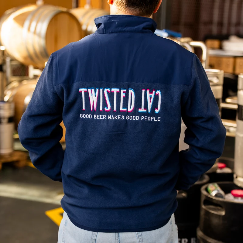 Twisted Cat Trekker fleece jacket