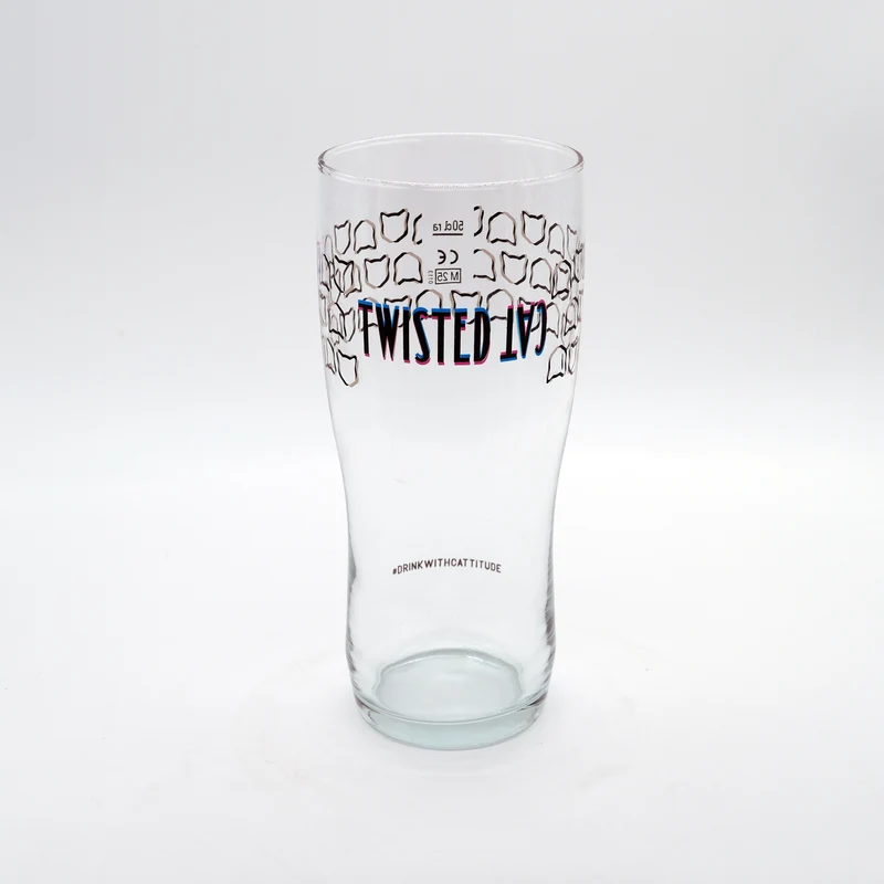 Twisted Cat Pint Glass