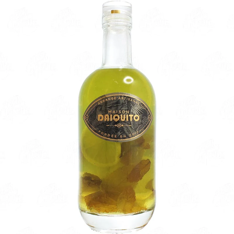 Rhum arrangé : Citron vert et Menthe Fraiche