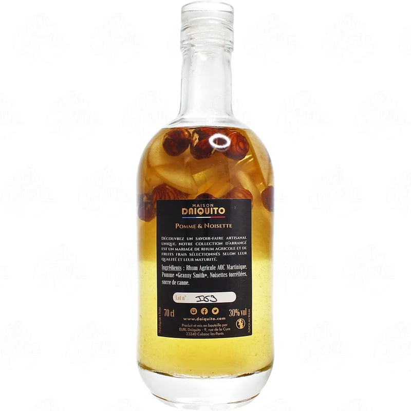 Rhum arrangé : Pomme Noisette