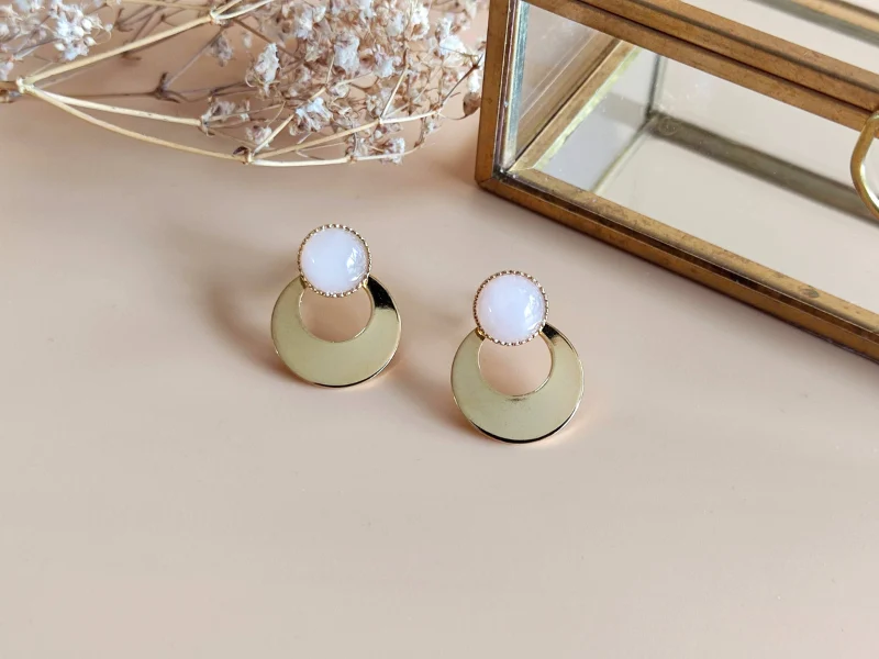 Boucles d'oreilles 3en1 L'Aventurière