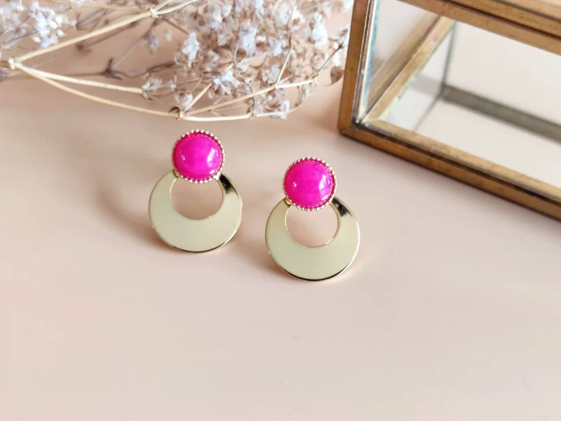 Boucles d'oreilles 3en1 L'Aventurière
