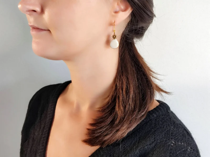 Boucles d'oreilles La Bienveillante