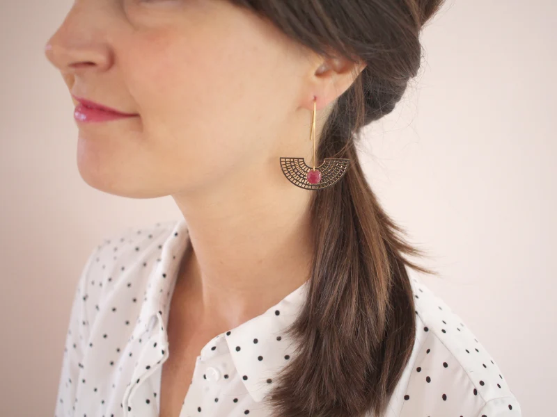 Boucles d'oreilles La Rêveuse