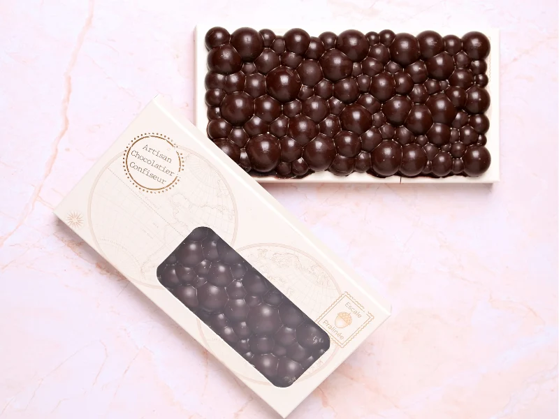 Coffret Gourmand Chocolat : Chocolats Pralinés, Tablettes et Pâte à tartiner