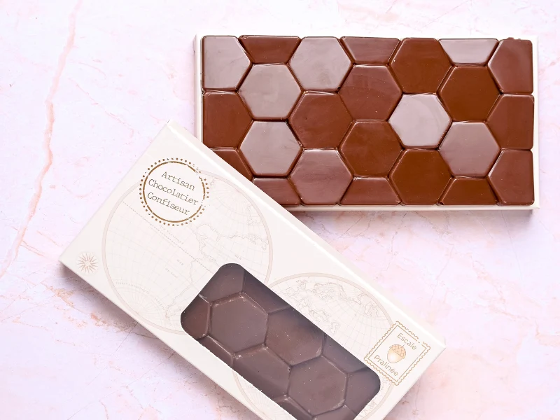 Coffret Gourmand Chocolat : Chocolats Pralinés, Tablettes et Pâte à tartiner