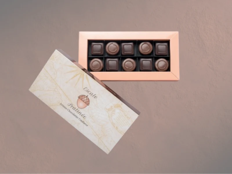 Coffret prestige L’Assortiment : pralinés, pâtes de fruits et chocolats fins