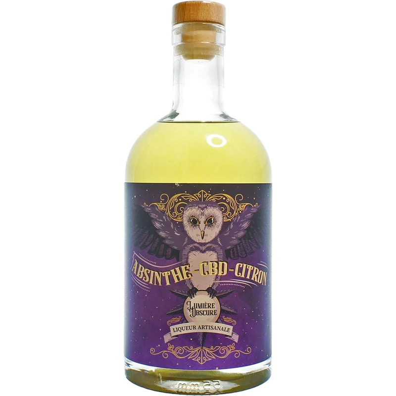 Lumière Obscure : Absinthe CBD Citron