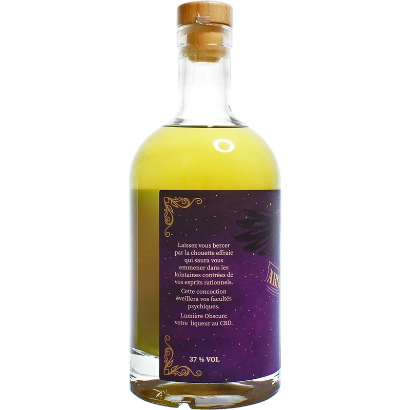 Lumière Obscure : Absinthe CBD Citron