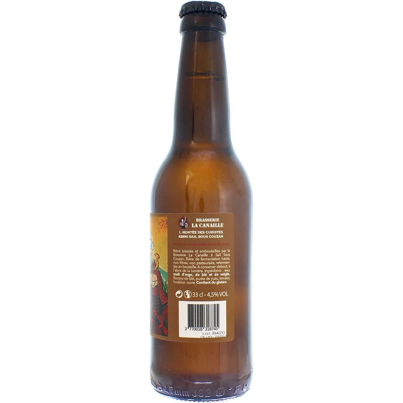 Les Canailles Internationales - Bière Saison au Yuzu
