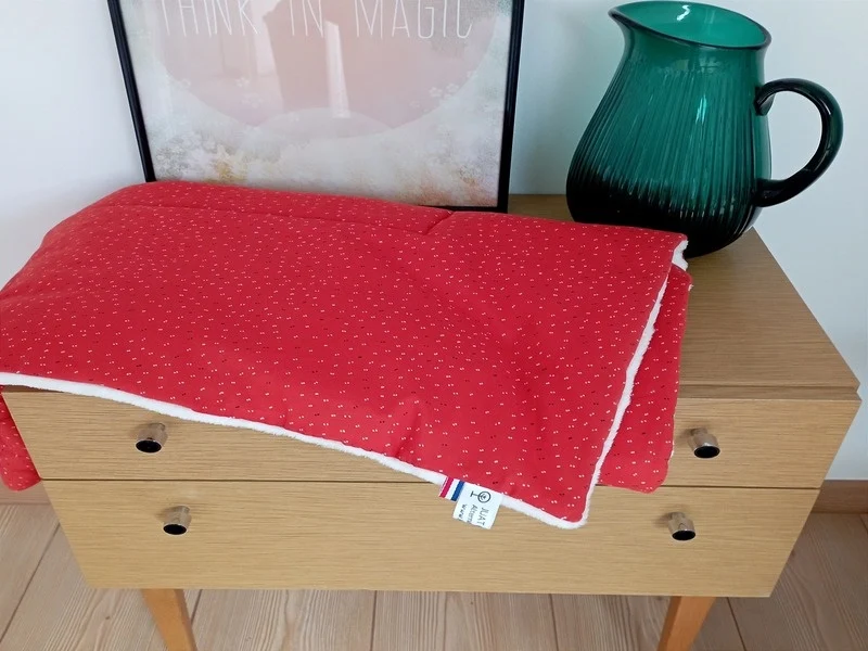 Couverture bébé et protège-carnet de santé