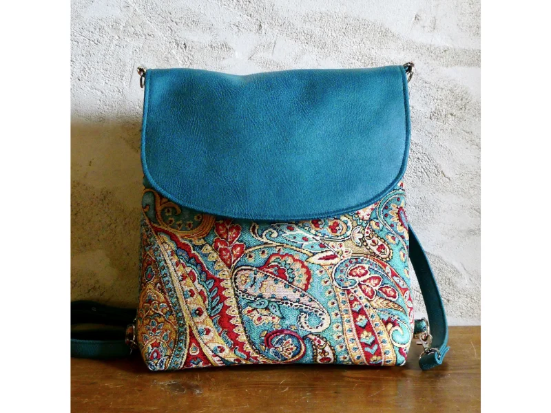 Sac bandoulière convertible sac à dos