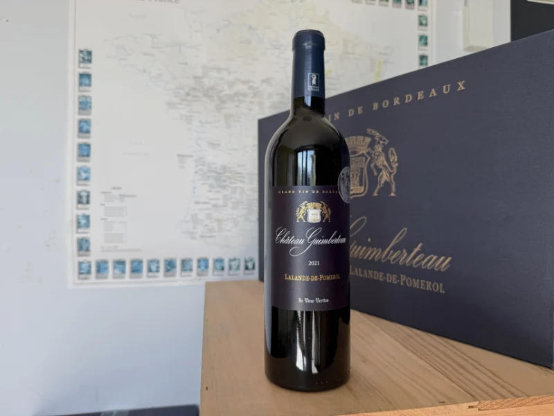 1 Bouteille de Château Guimberteau 2021 AOC Lalande de Pomerol