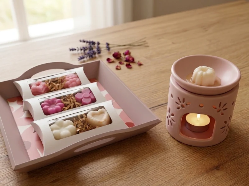 Coffret Brûle-parfum et 6 fondants
