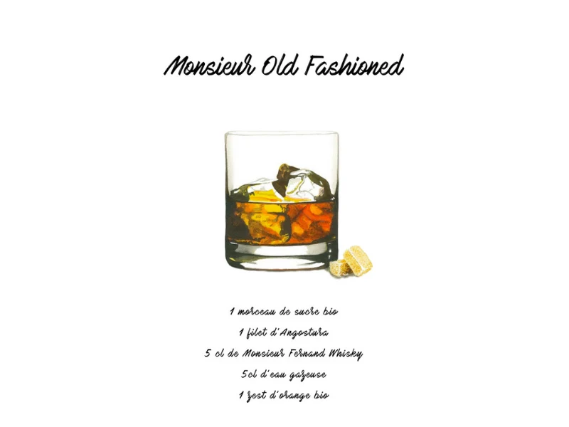 Monsieur Gin et Monsieur Fernand Whisky