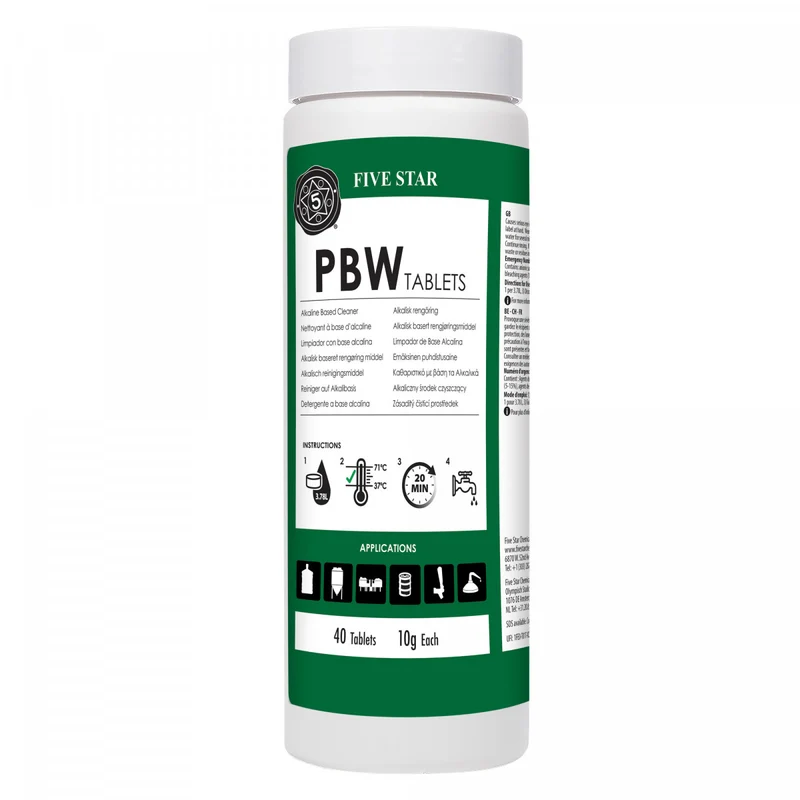 PBW FIVE STAR TABLETTES 40 x 10 g