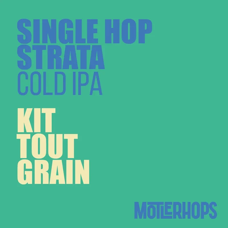 COLD IPA STRATA - KIT DE RECETTE TOUT-GRAIN