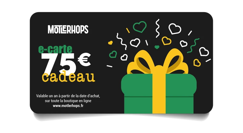 E-carte cadeau MotlerHops - Le cadeau idéal pour brasseur