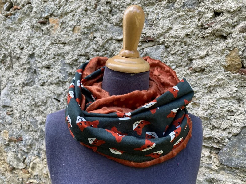 Snood adulte double tour