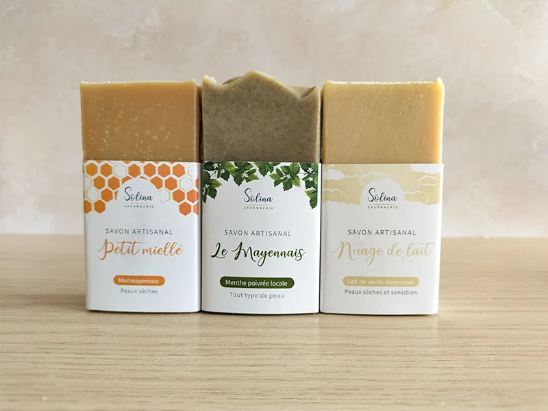 Coffret 3 savons, 1 shampoing & 1 chantilly karité - non parfumé